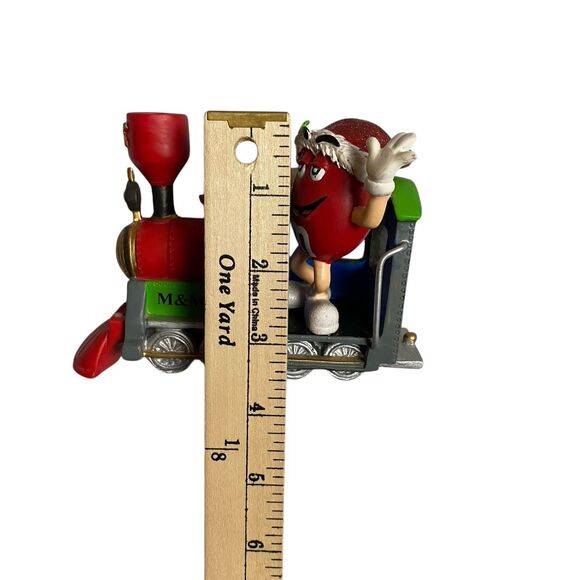 Department 56 M&M's Christmas Express Train Engine "Red" 2008 Figurine - Picture 11 of 11